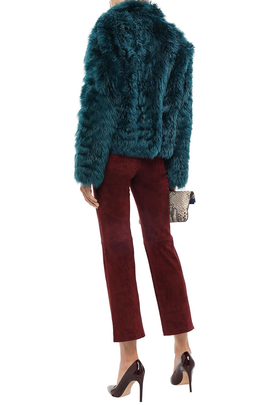 METEO BY YVES SALOMON Reversible shearling jacket