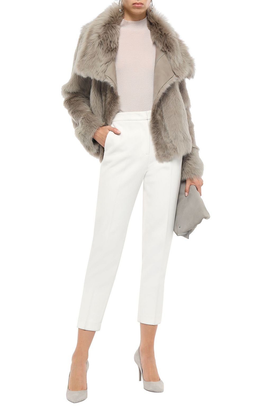 METEO BY YVES SALOMON Reversible shearling jacket