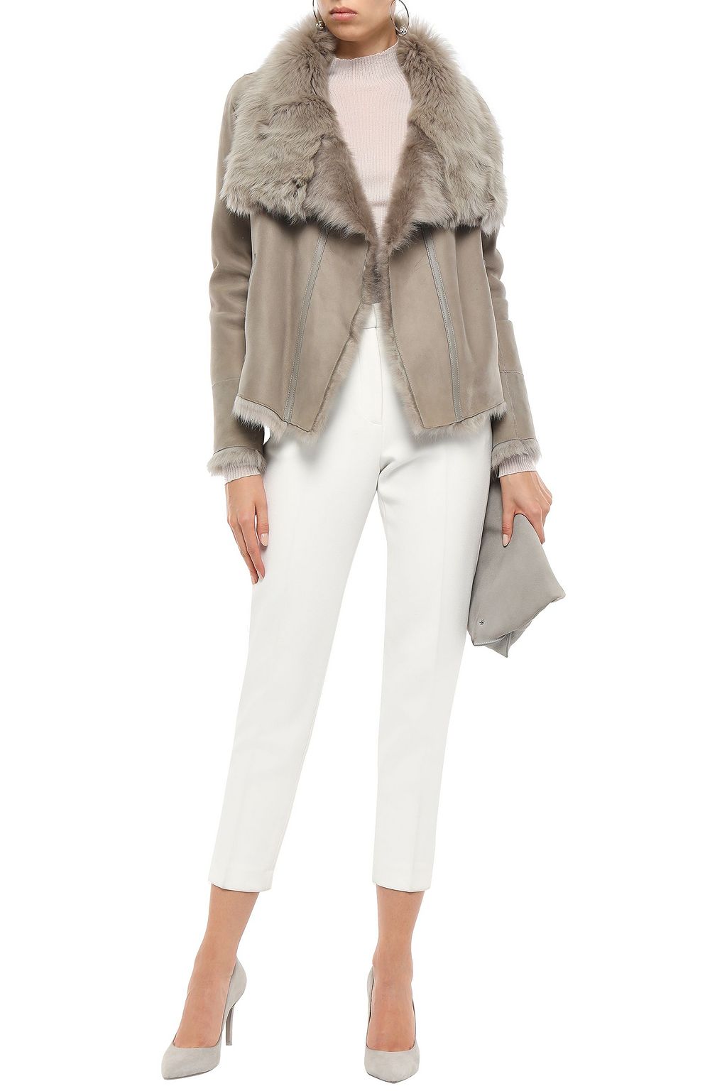 METEO BY YVES SALOMON Reversible shearling jacket