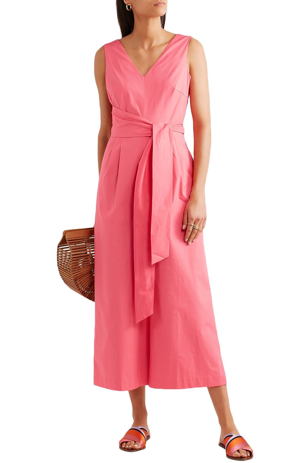 blush chiffon chair sash