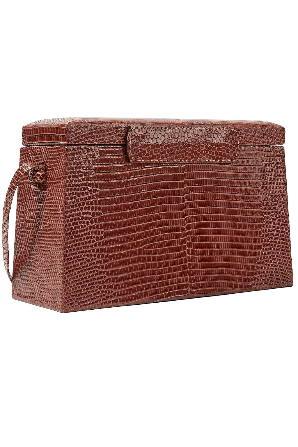 HUNTING SEASON Square Trunk lizard shoulder bag