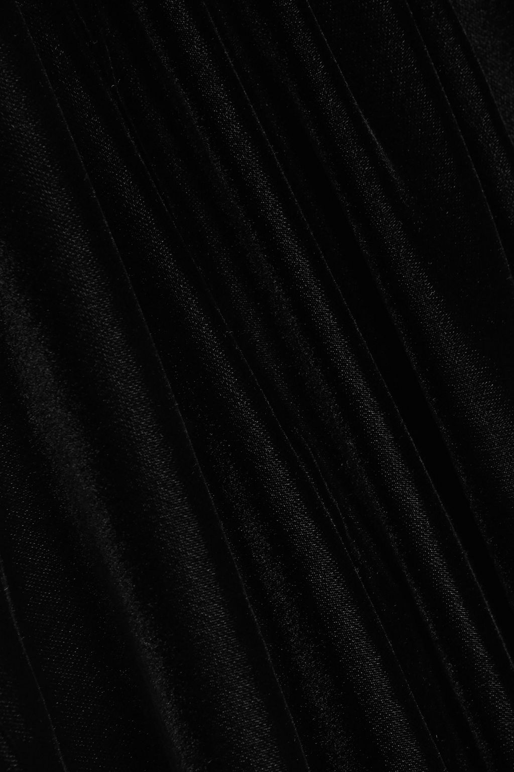 BRANDON MAXWELL Velvet wide-leg pants
