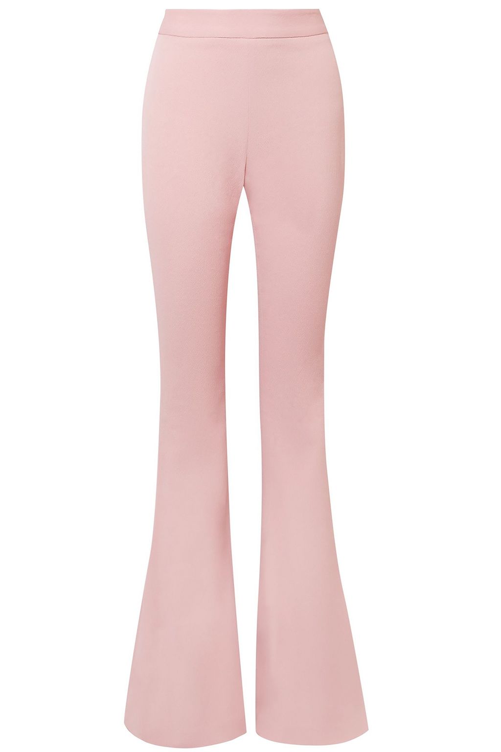 baby pink flare pants