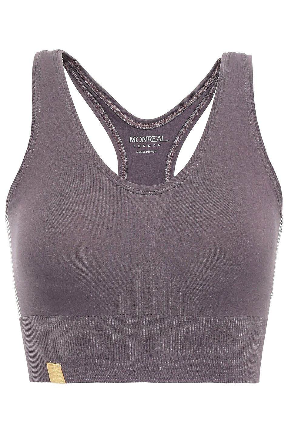 taupe sports bra