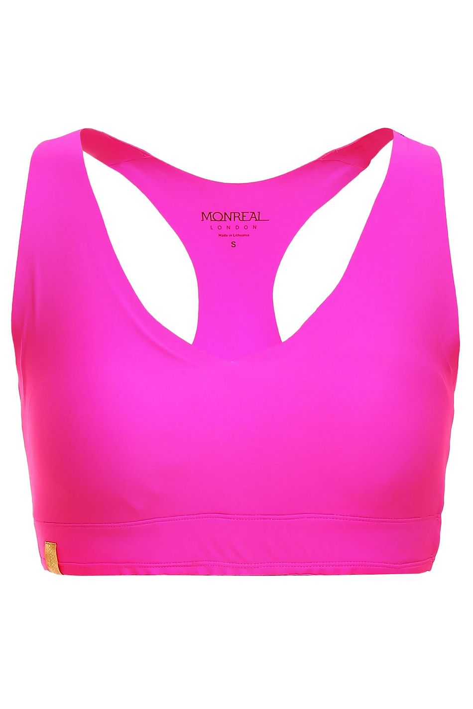 bright sports bra