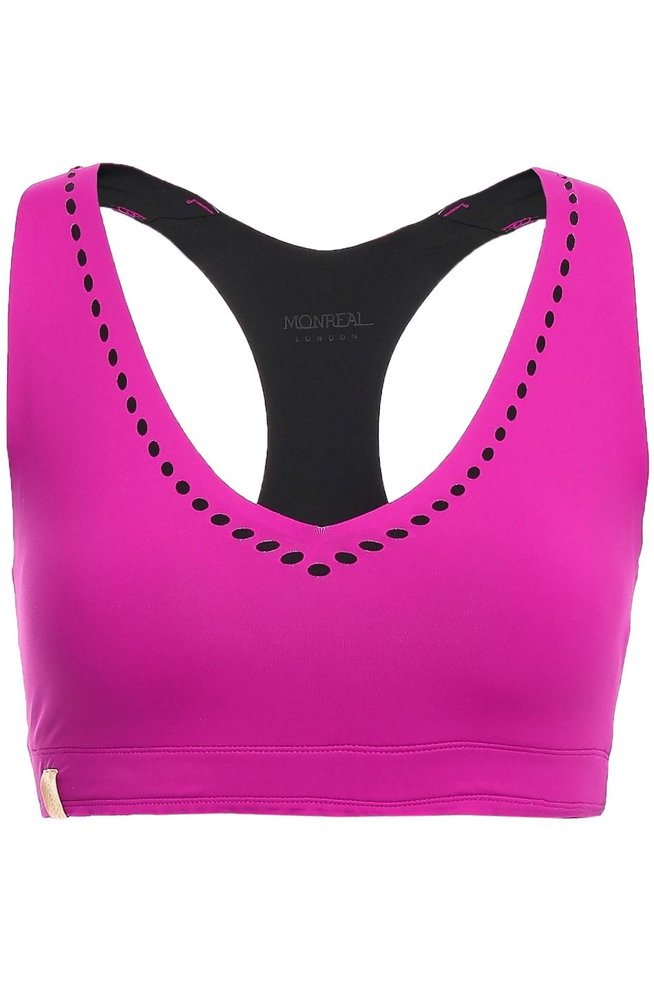 magenta sports bra