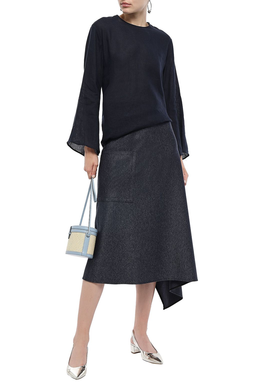 MANSUR GAVRIEL Linen blouse