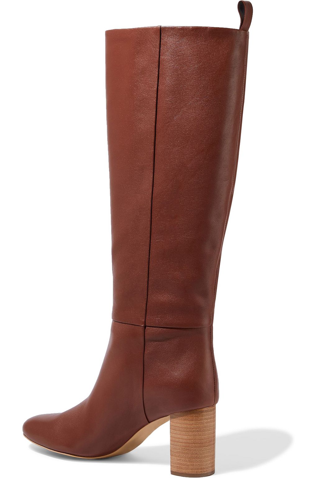 JIL SANDER NAVY Leather knee boots