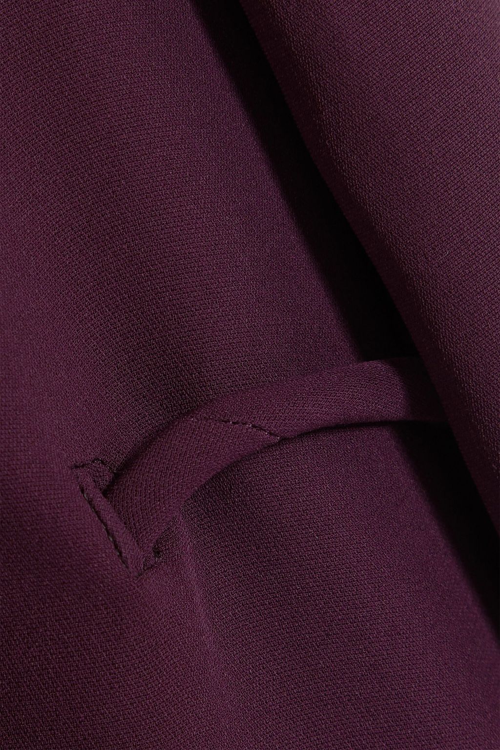 VALENTINO GARAVANI Cape-effect asymmetric silk-cady gown