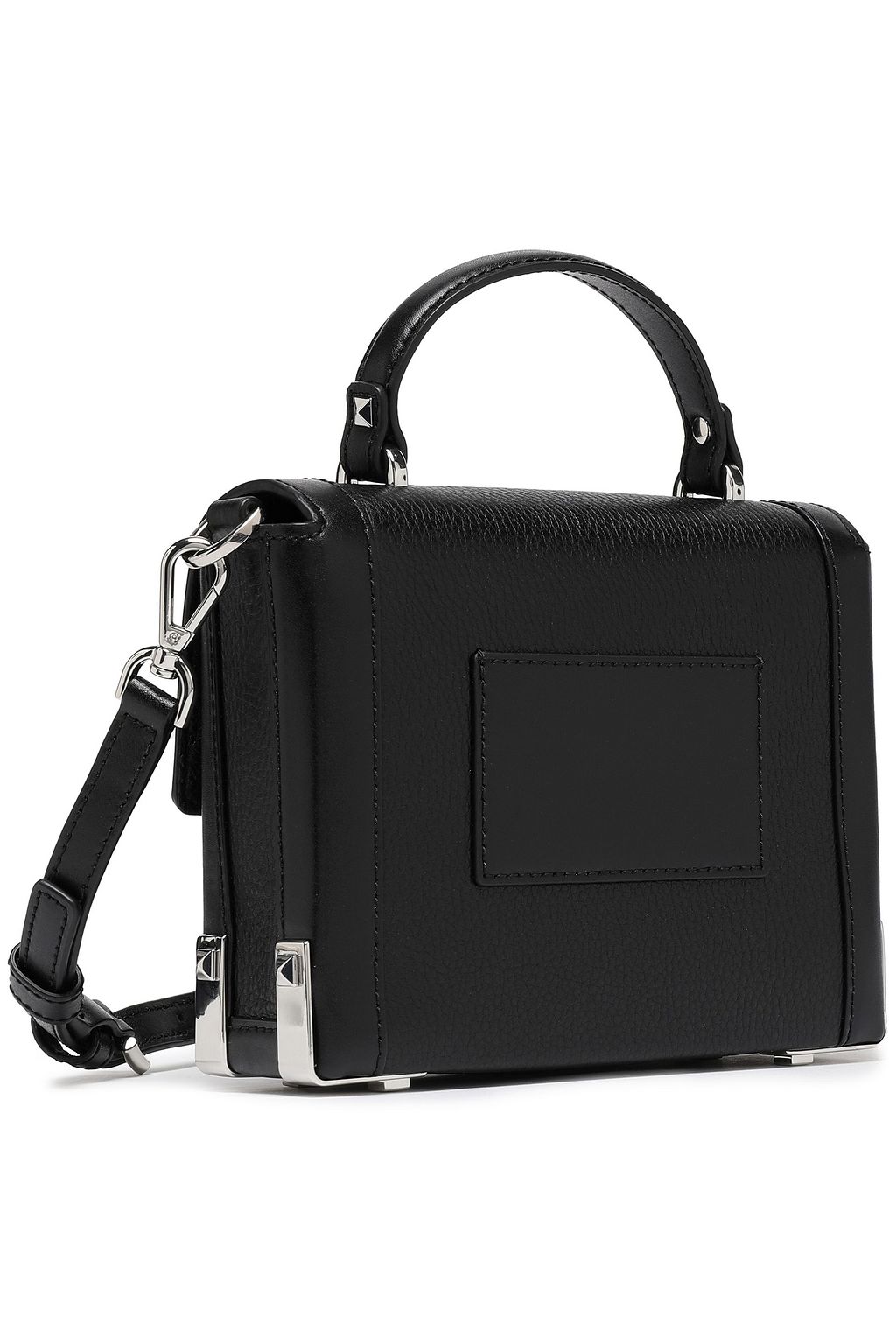MICHAEL MICHAEL KORS Studded pebbled-leather shoulder bag