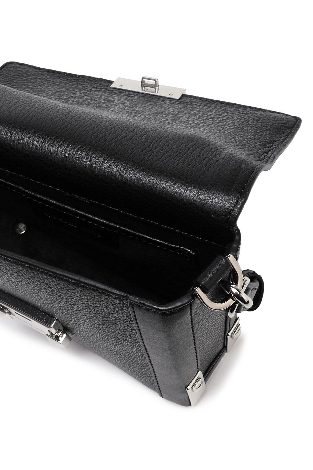 MICHAEL MICHAEL KORS Studded pebbled-leather shoulder bag