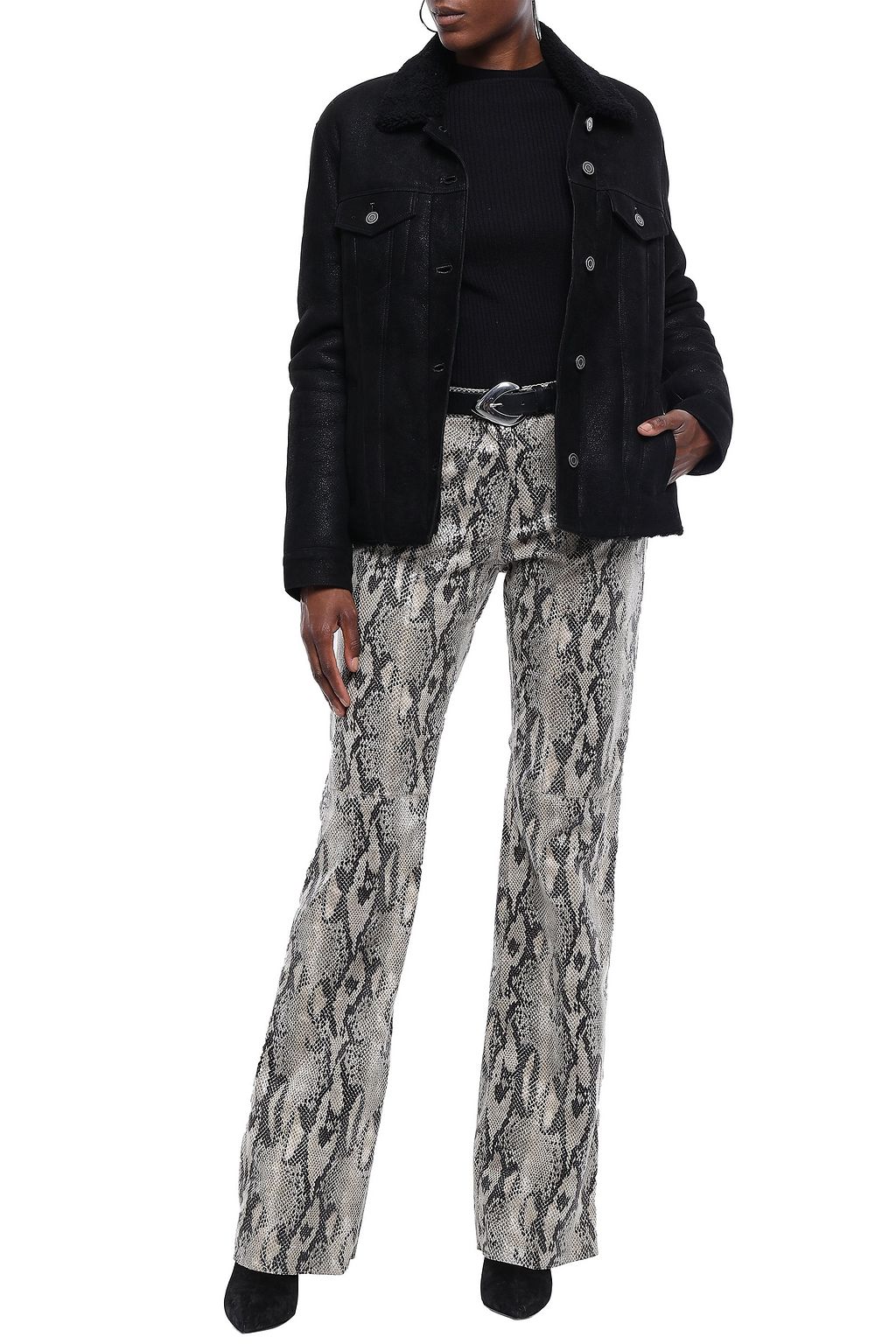 RTA Shearling jacket