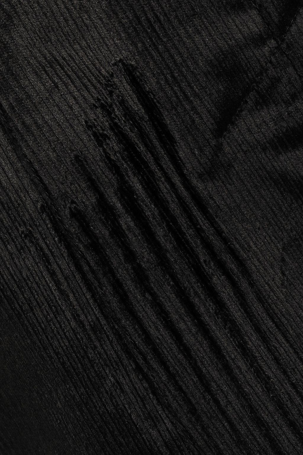 NINA RICCI Cotton-blend corduroy midi skirt