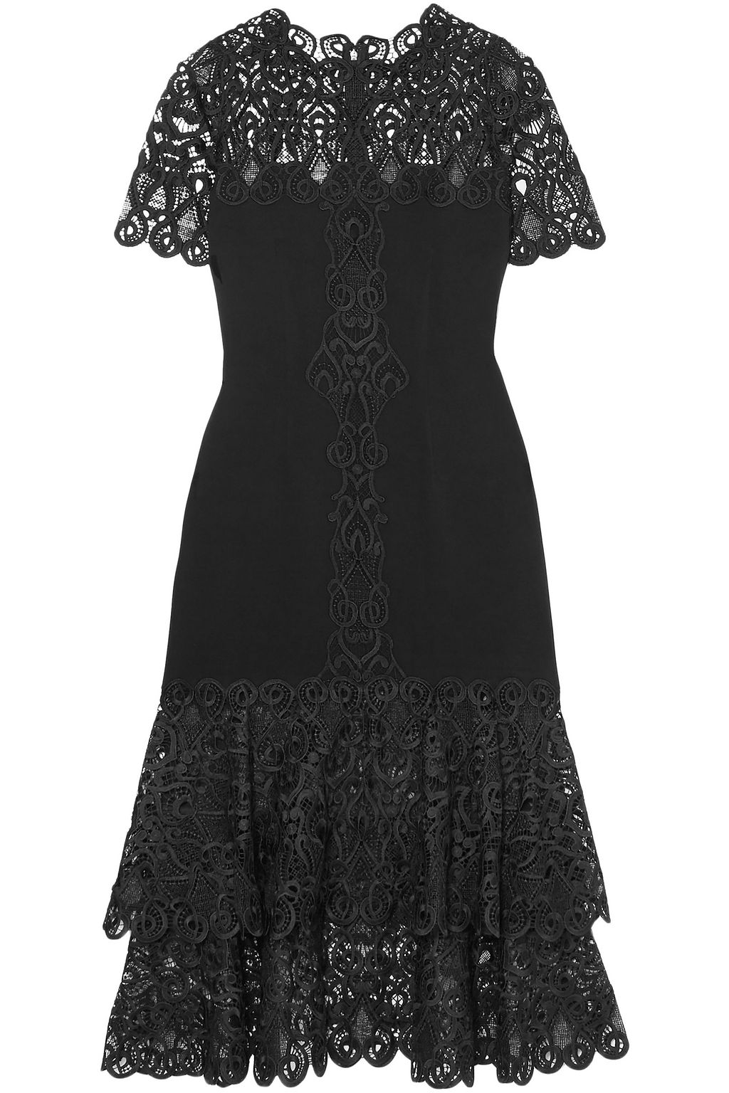 jonathan simkhai black lace dress