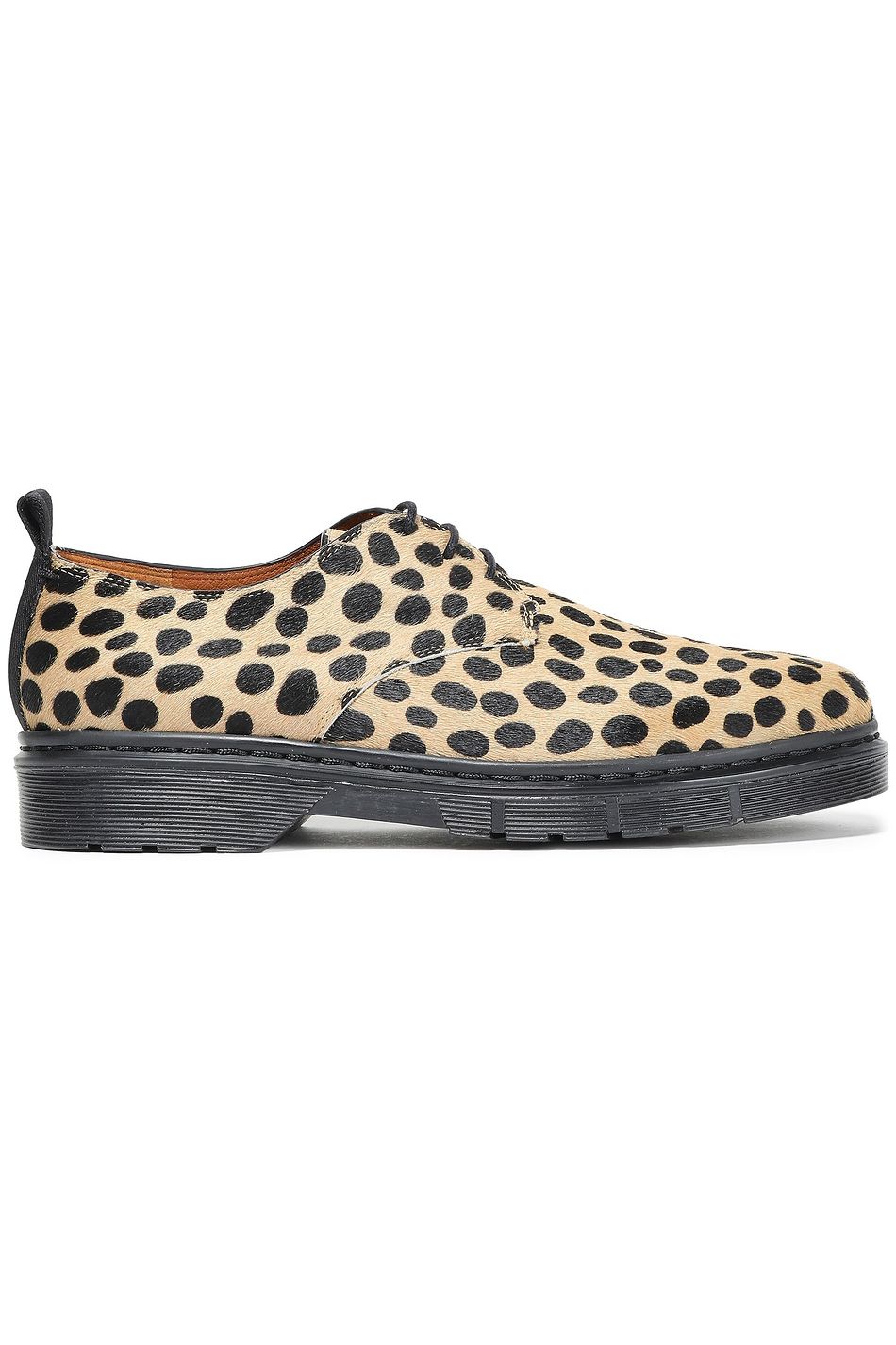leopard print brogues