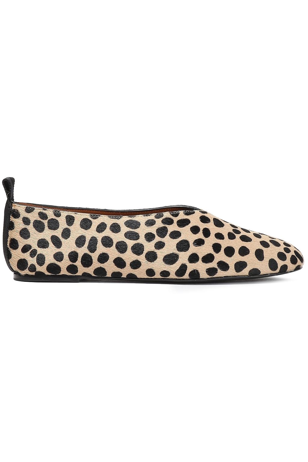 designer leopard flats