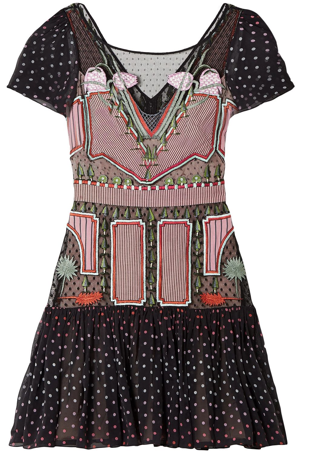 esprit chiffon dress