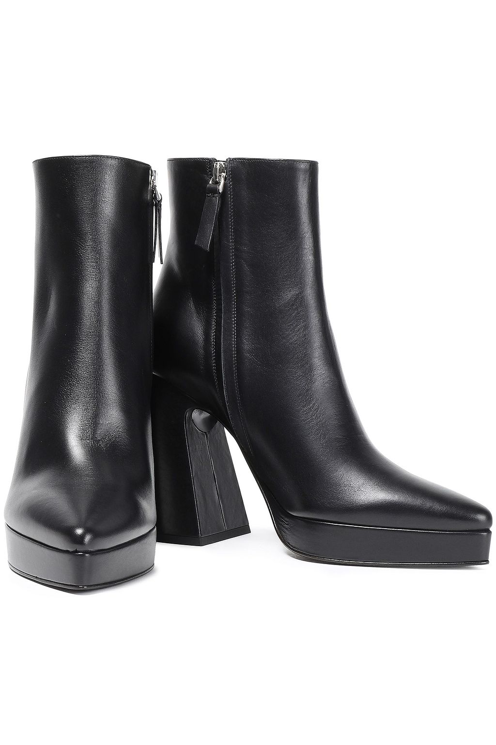 PROENZA SCHOULER Leather platform ankle boots