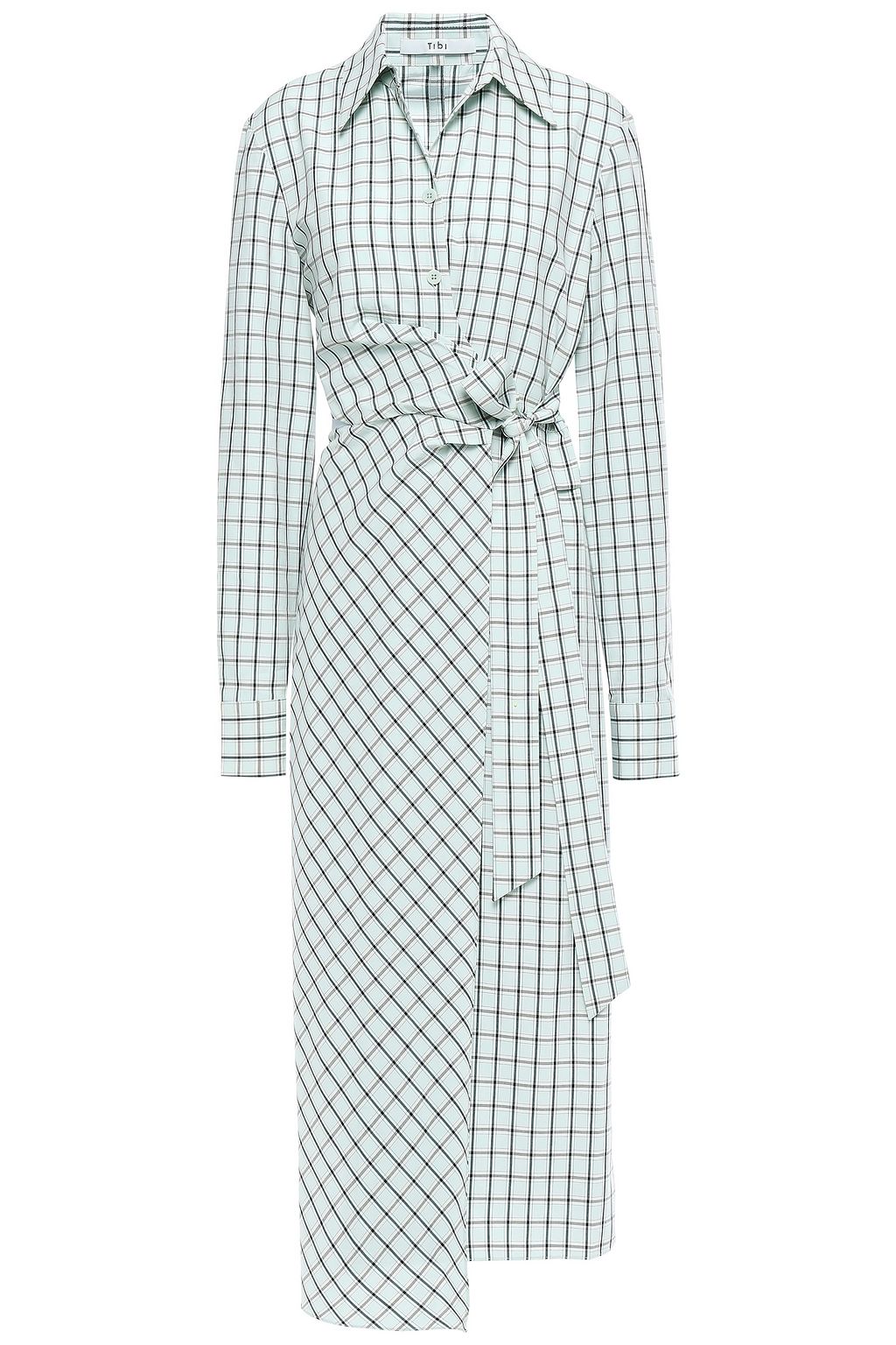 cutout wrap dress