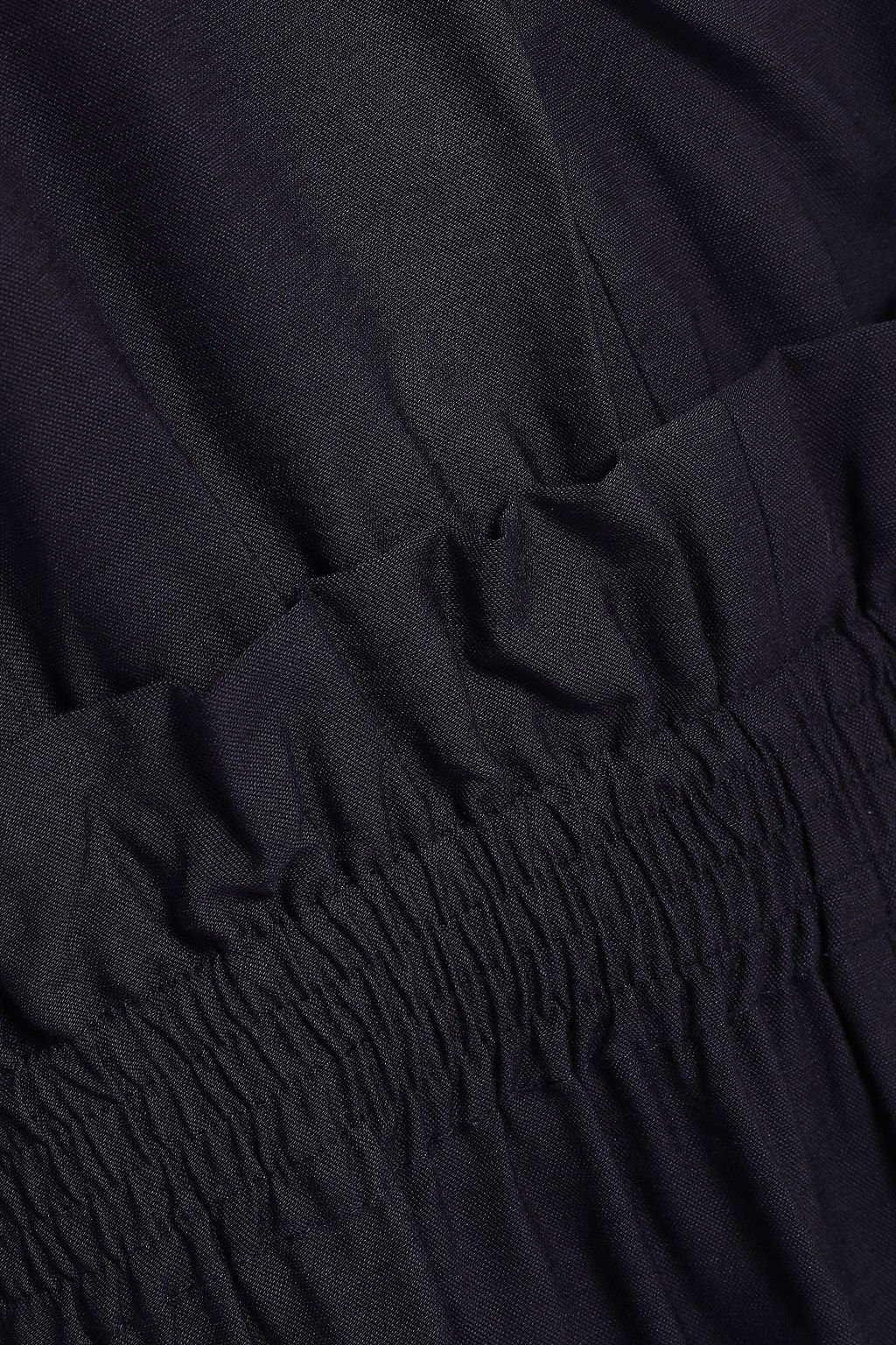TIBI Gathered twill jumpsuit