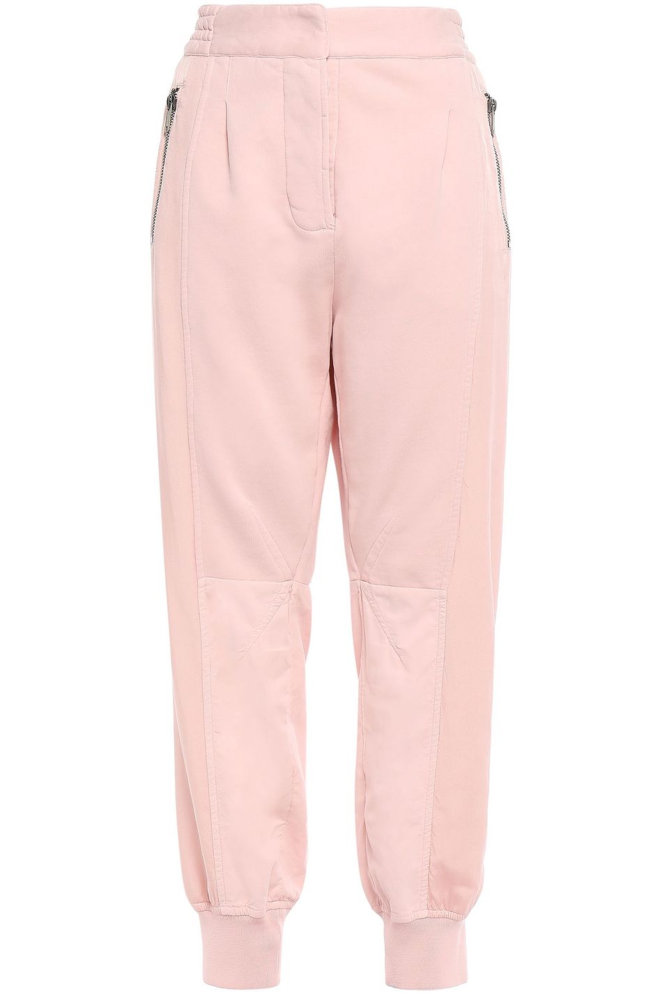 baby pink track pants