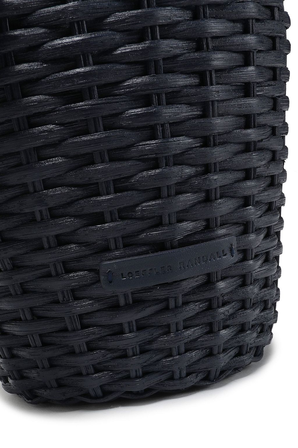 LOEFFLER RANDALL Louise bead-embellished rattan tote