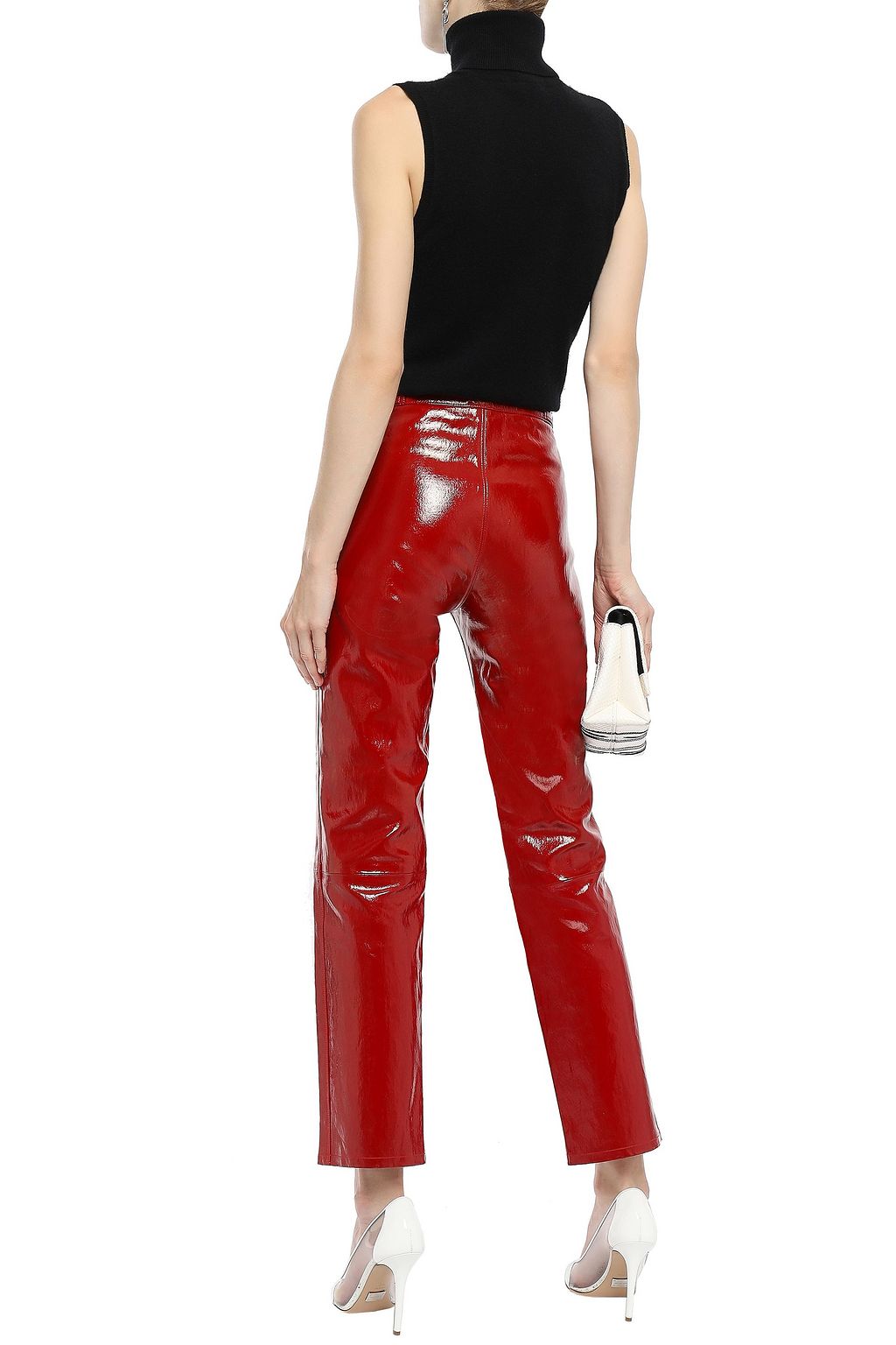 rta patent leather pants