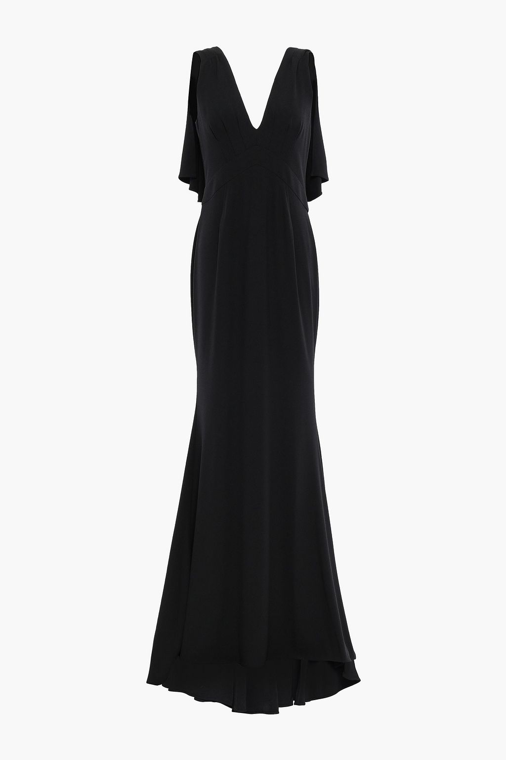 zac posen black gown