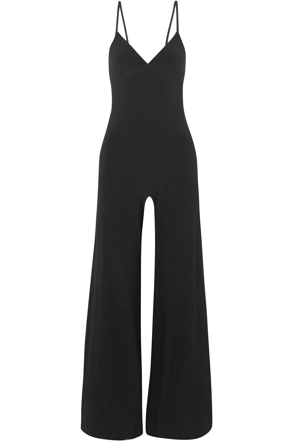 norma kamali stretch jersey jumpsuit