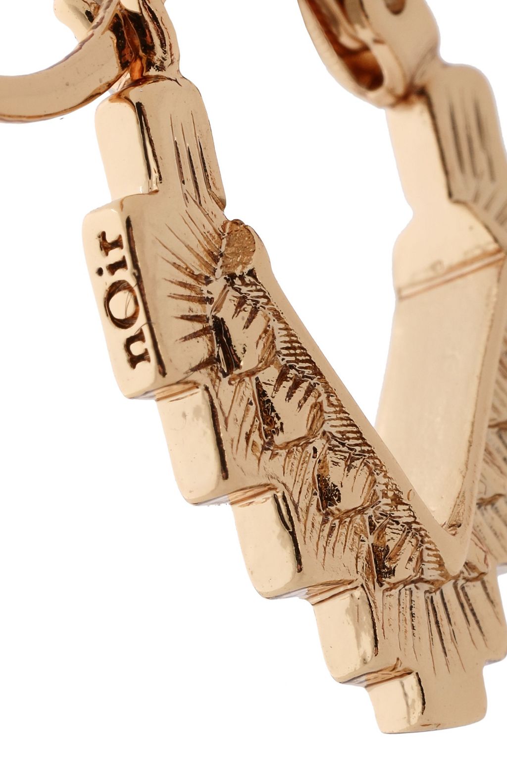 NOIR JEWELRY 14-karat gold-plated earrings