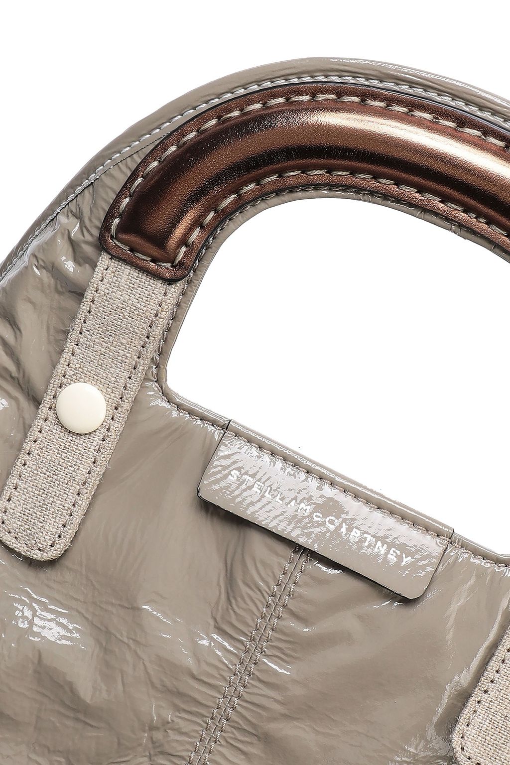 STELLA MCCARTNEY Coated faux leather tote