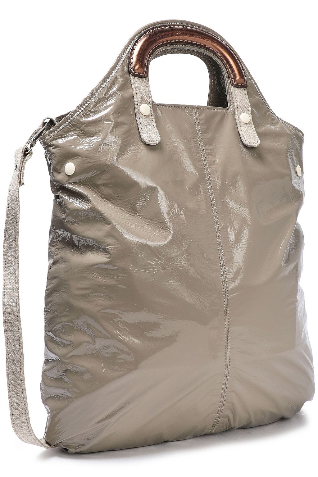 STELLA MCCARTNEY Coated faux leather tote