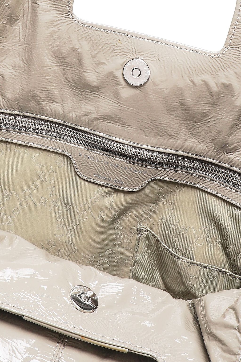 STELLA MCCARTNEY Coated faux leather tote
