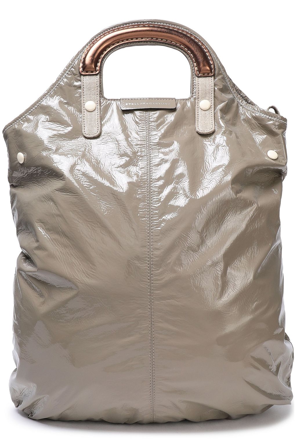STELLA MCCARTNEY Coated faux leather tote