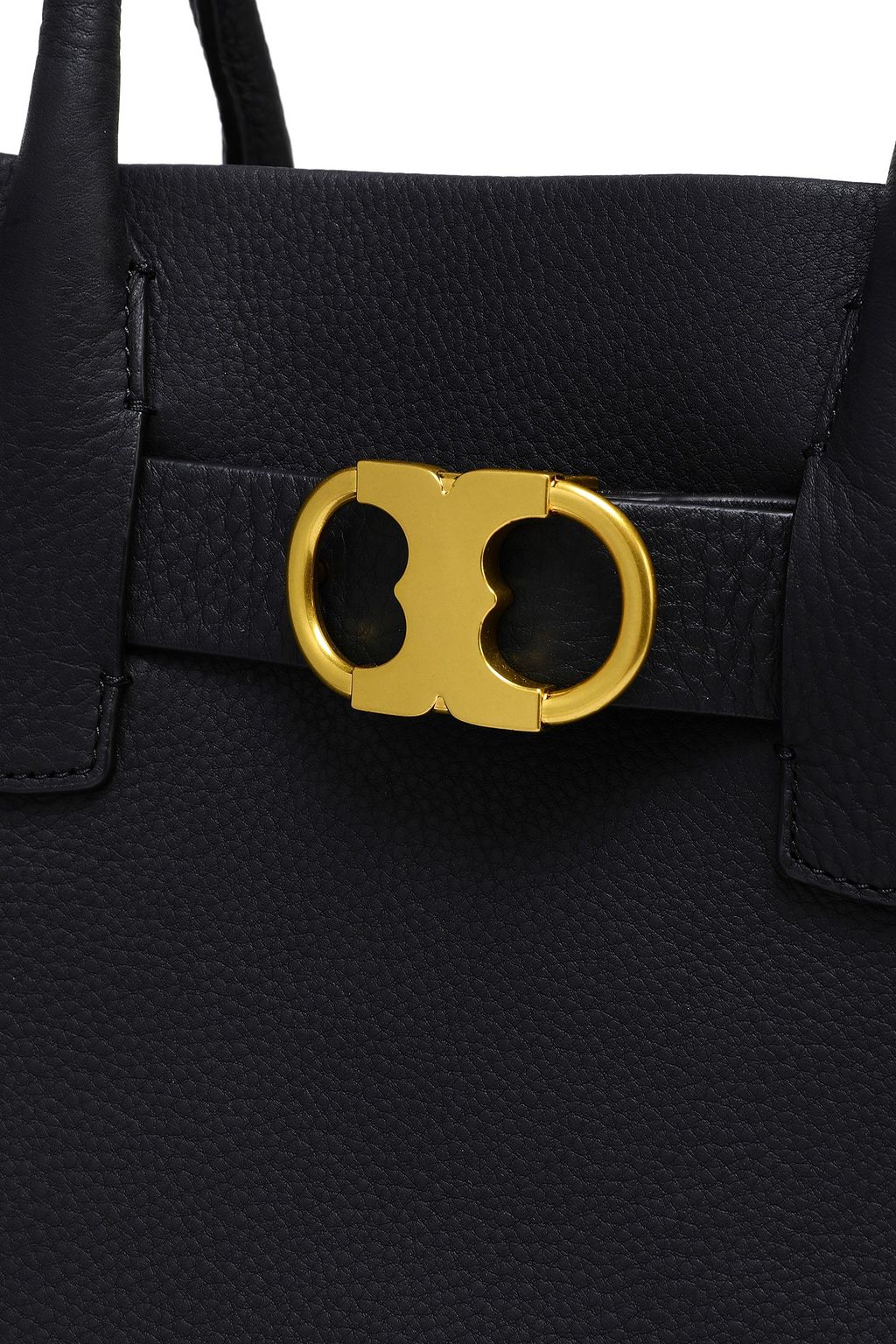 TORY BURCH Textured-leather tote