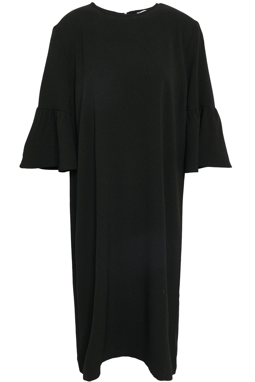 ganni clark dress black