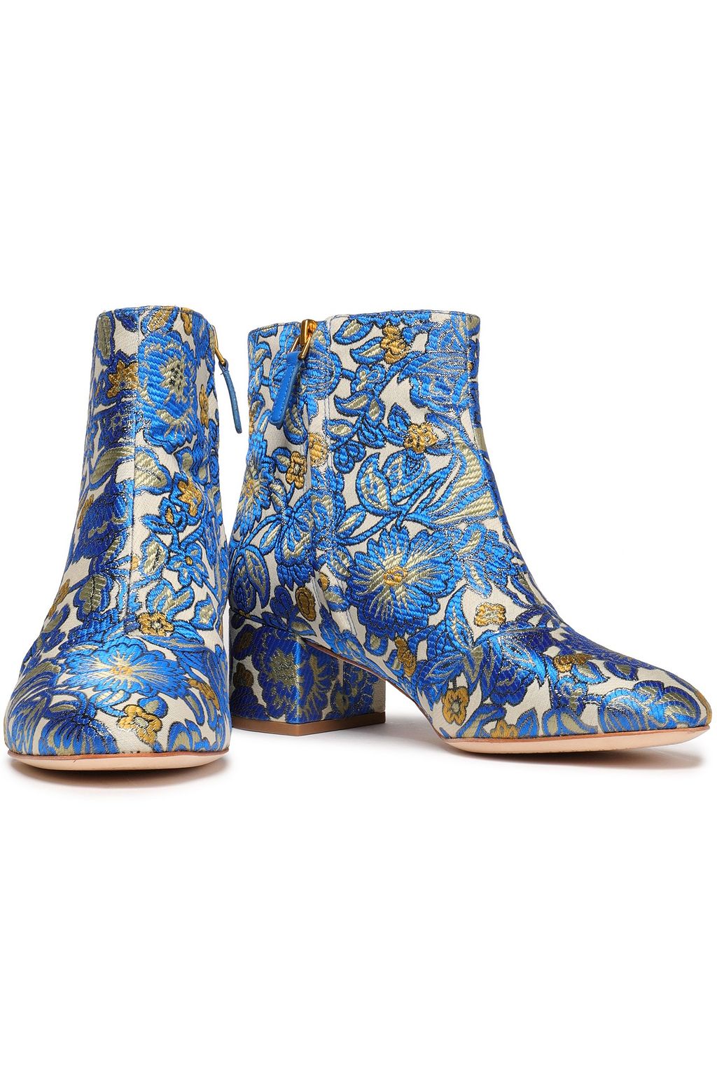 TORY BURCH Brocade ankle boots