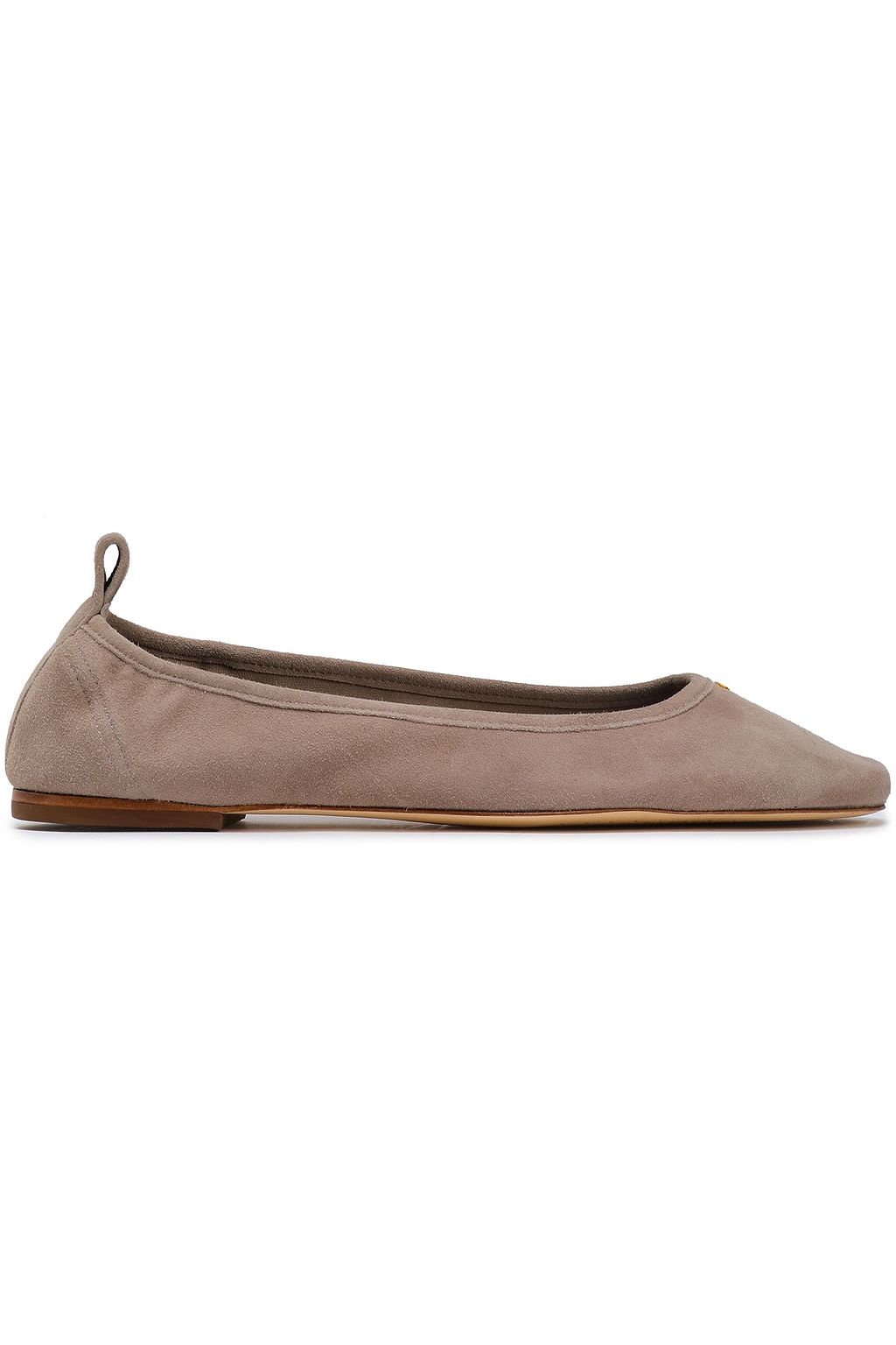 tory burch suede ballet flats