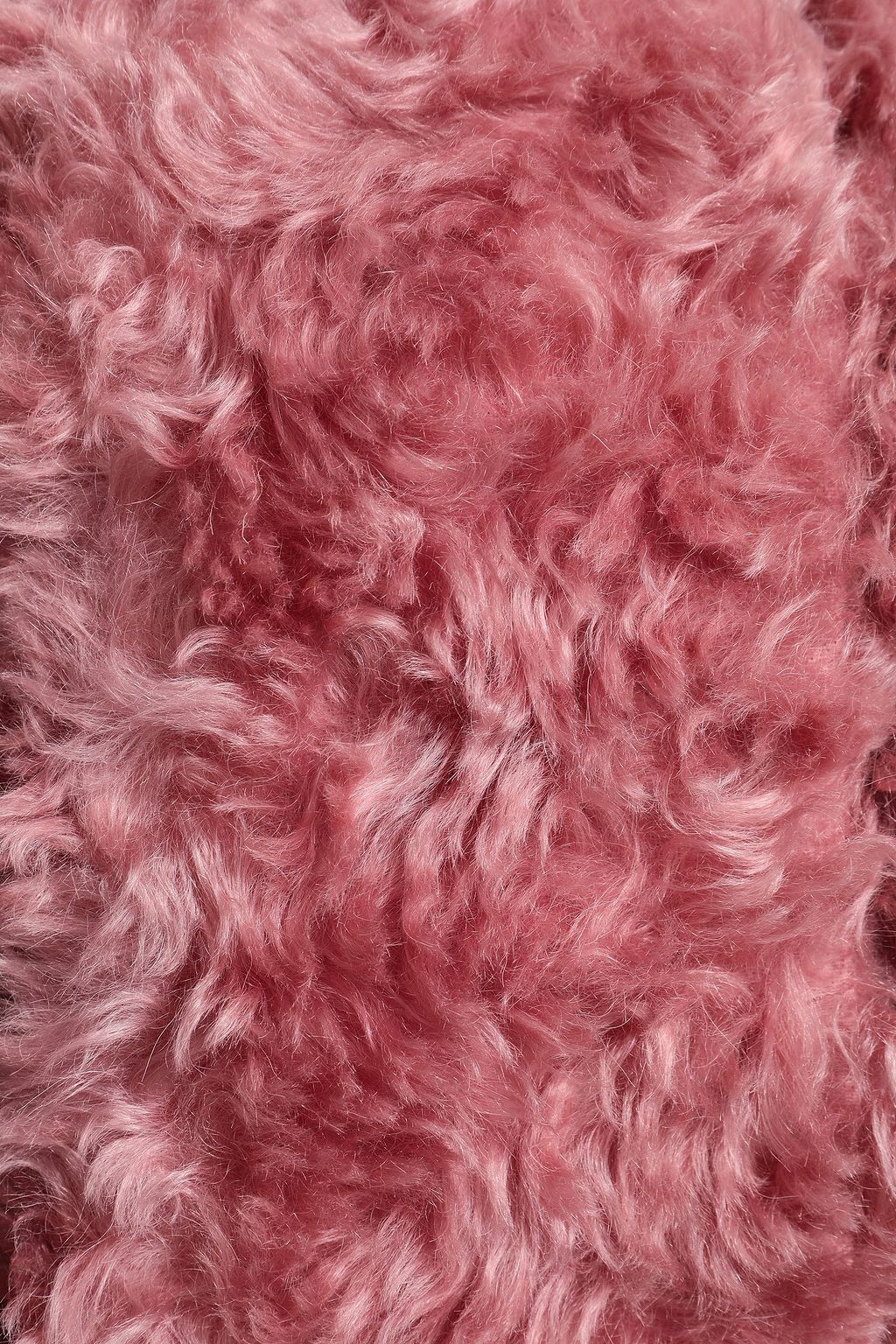 STELLA MCCARTNEY Mohair, cotton and wool-blend coat