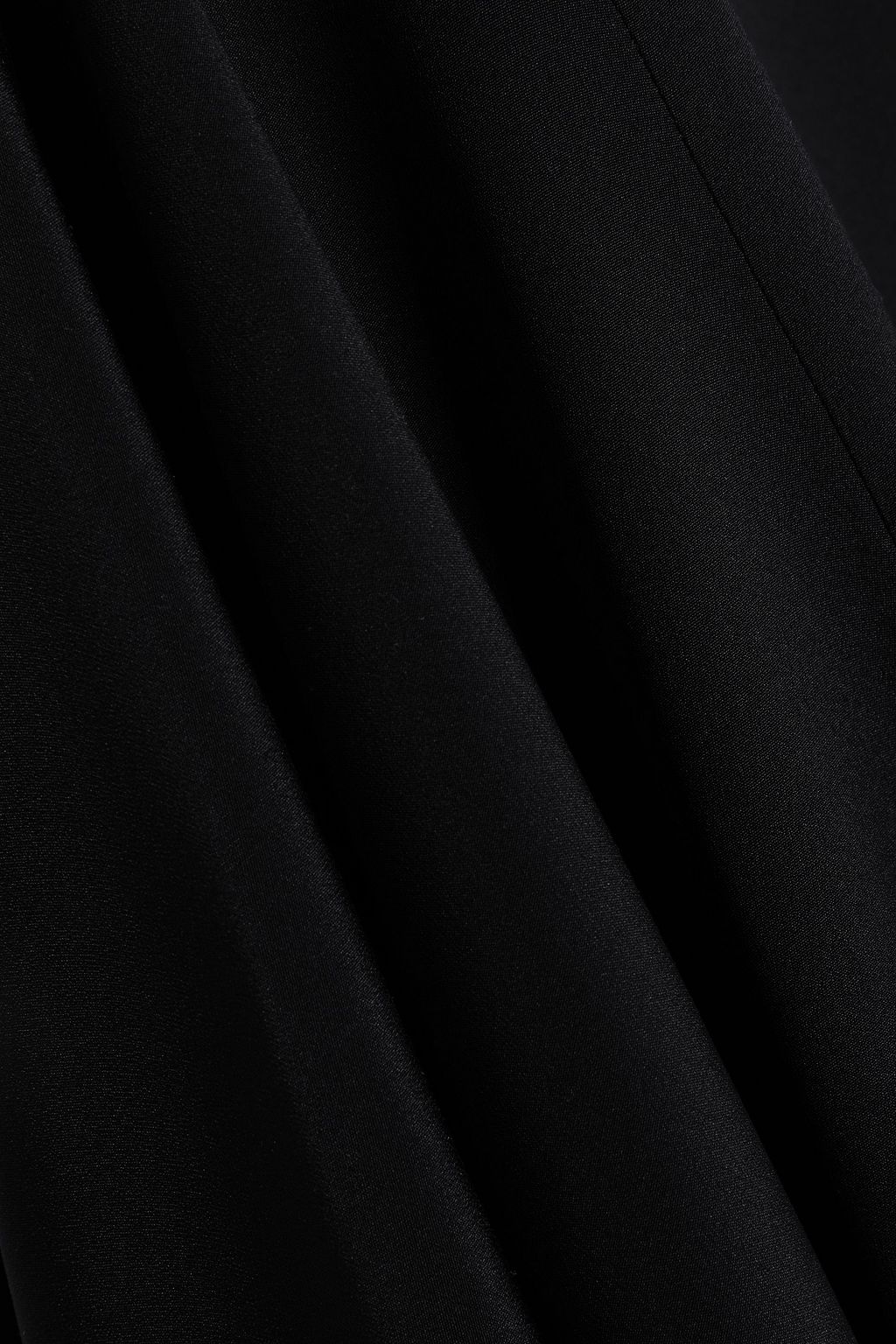 ROBERTO CAVALLI فستان سهرة من قماش كادي الحريري مع أجزاء من قماش جورجيت