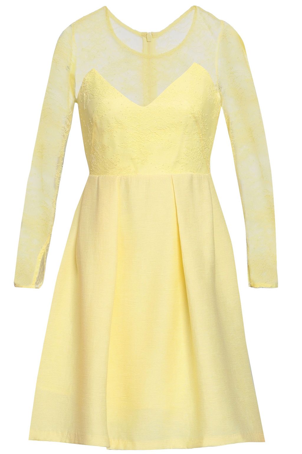 sandro yellow dress