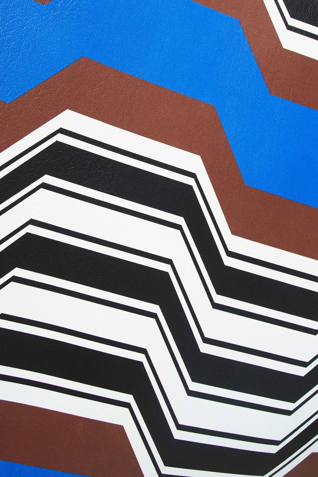 MISSONI Printed leather tote