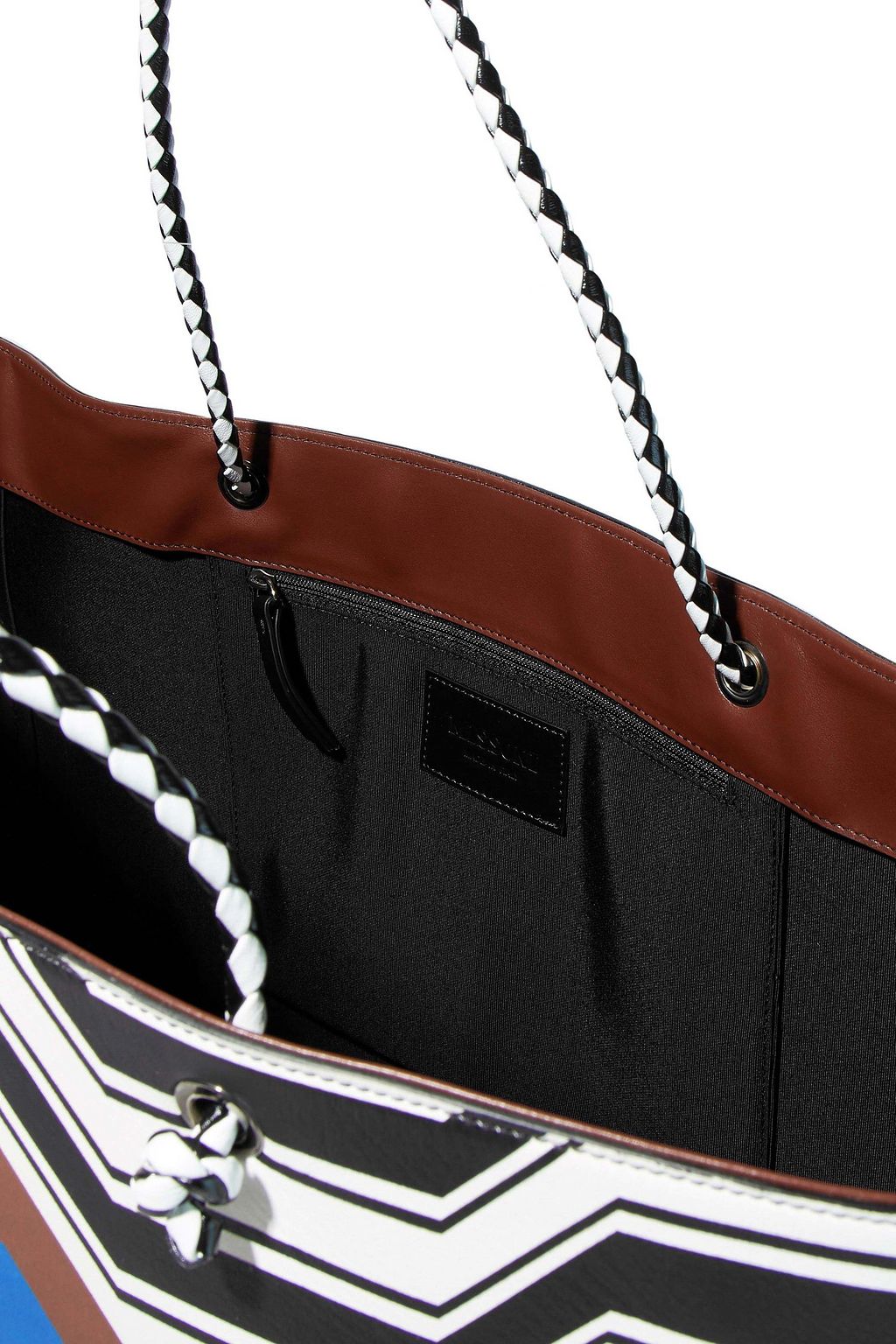 MISSONI Printed leather tote
