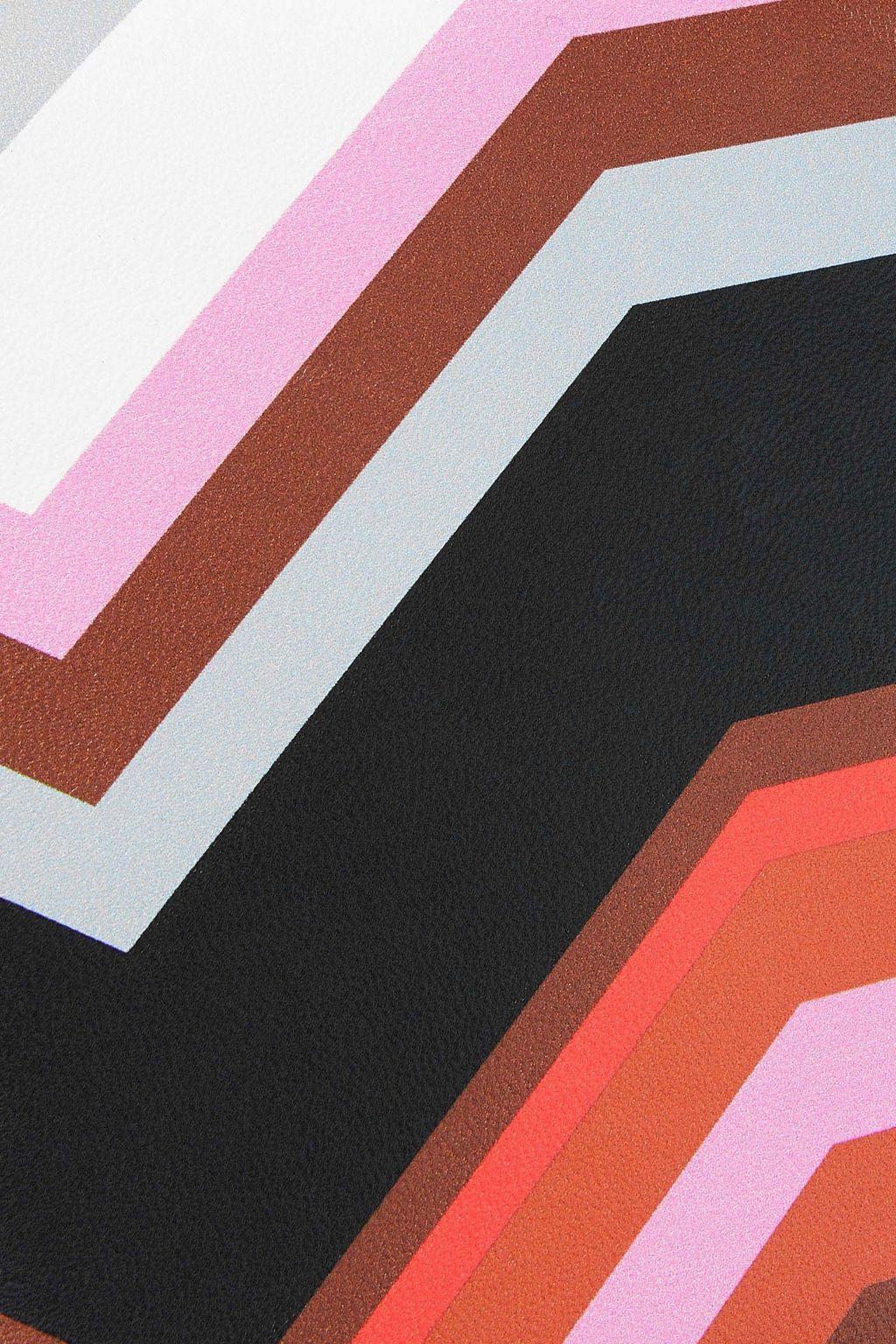 MISSONI Printed leather shoulder bag