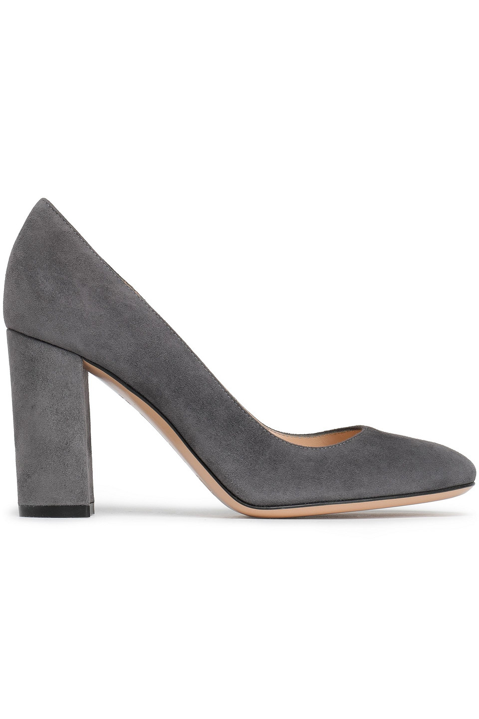 Gianvito Rossi Woman Suede Pumps Dark Gray Size 35.5