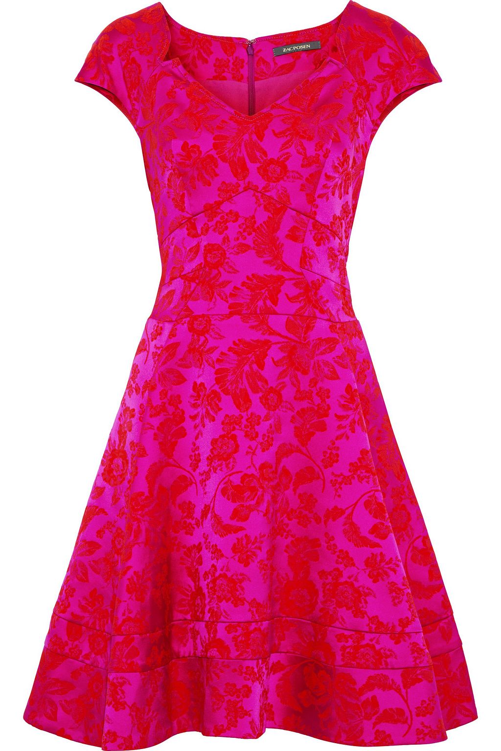 zac posen flared dress