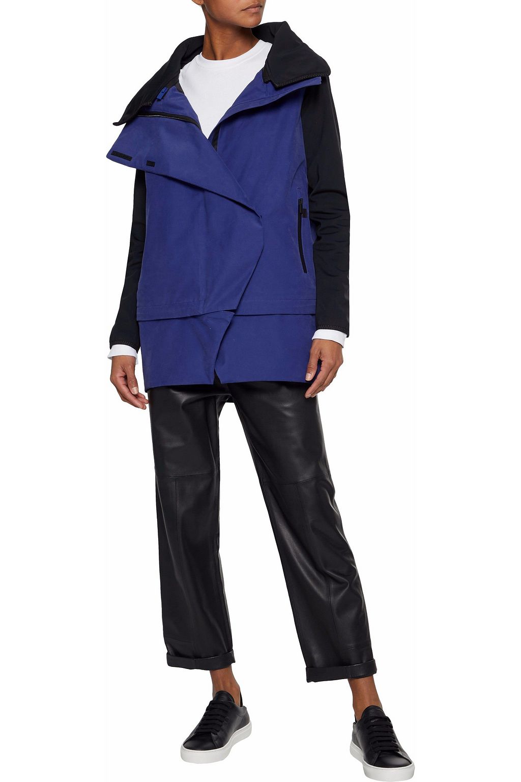 TEMPLA Shell hooded coat