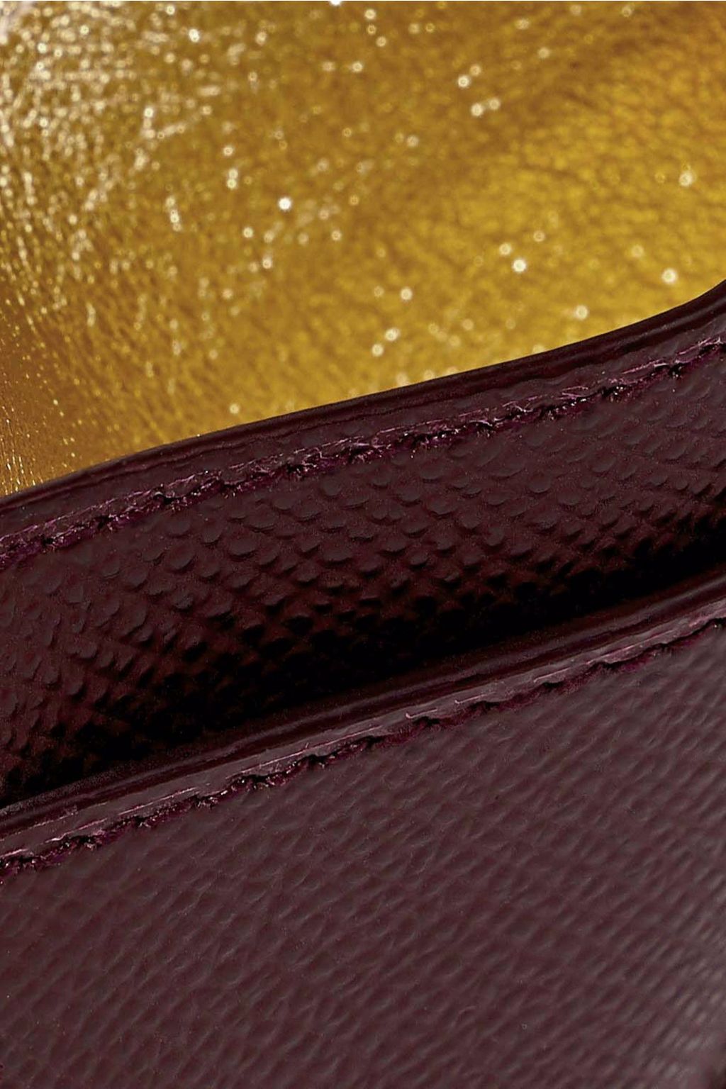 CHARLOTTE OLYMPIA Feline metallic printed textured-leather cardholder