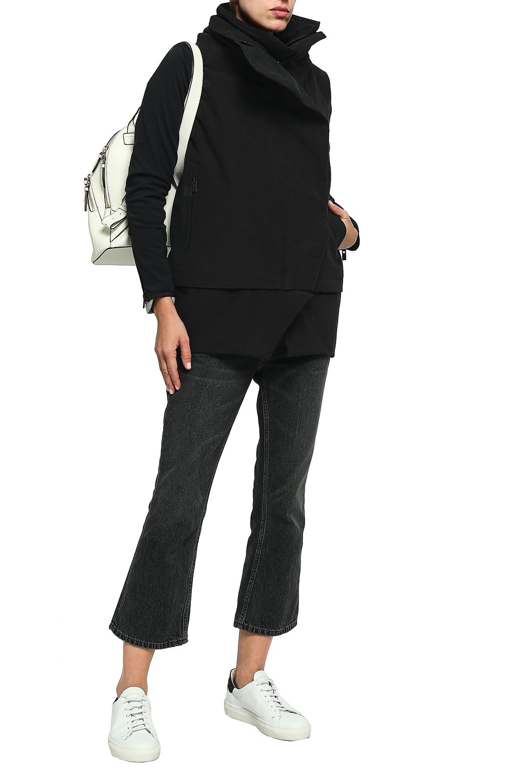 TEMPLA Shell hooded coat