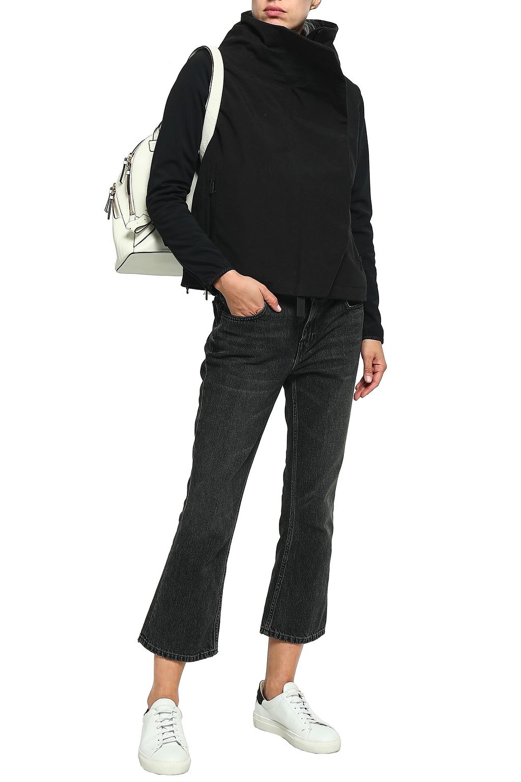 TEMPLA Shell hooded coat